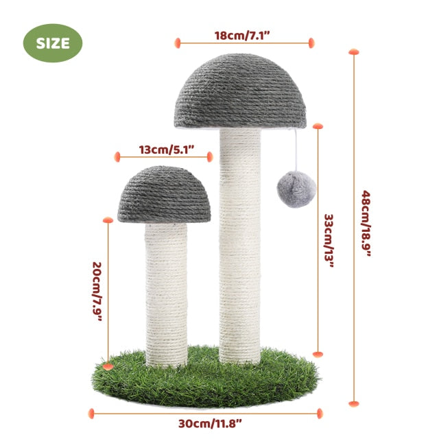 Mushroom Cat Tree